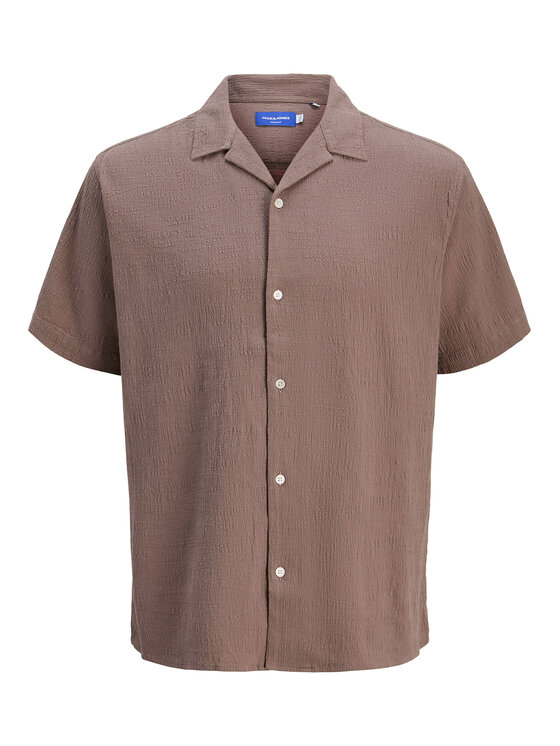 Jack&Jones Jack&Jones Koszula Luke 12255781 Brązowy Relaxed Fit