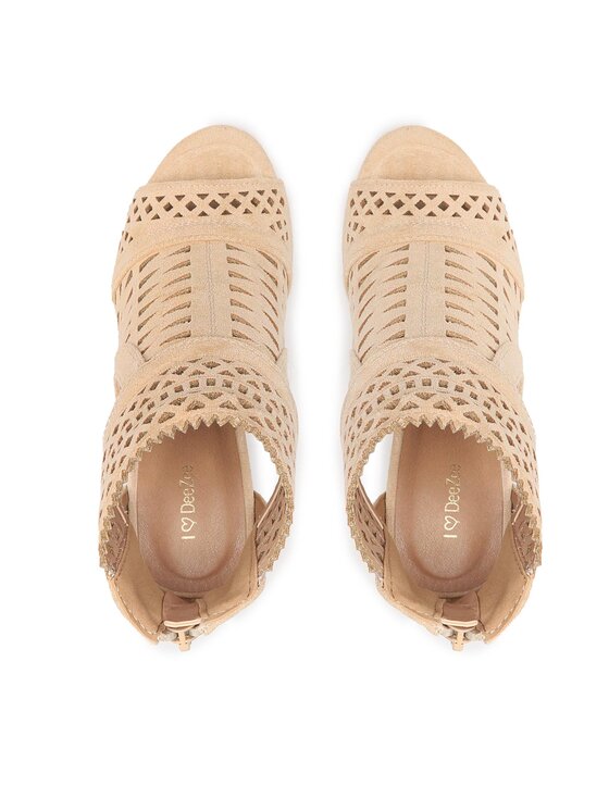 DeeZee DeeZee Sandalen WS2011-02 Beige