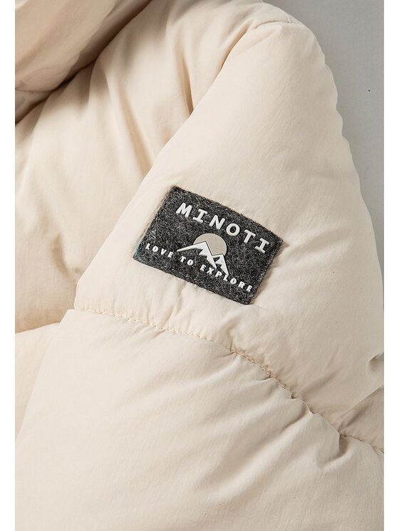 minoti minoti Kurtka zimowa 32COAT167 Kremowy Longline Fit