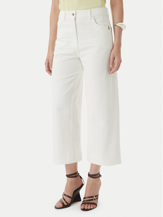 Patrizia Pepe Patrizia Pepe Τζιν 2P1756/D107-W146 Λευκό Relaxed Fit