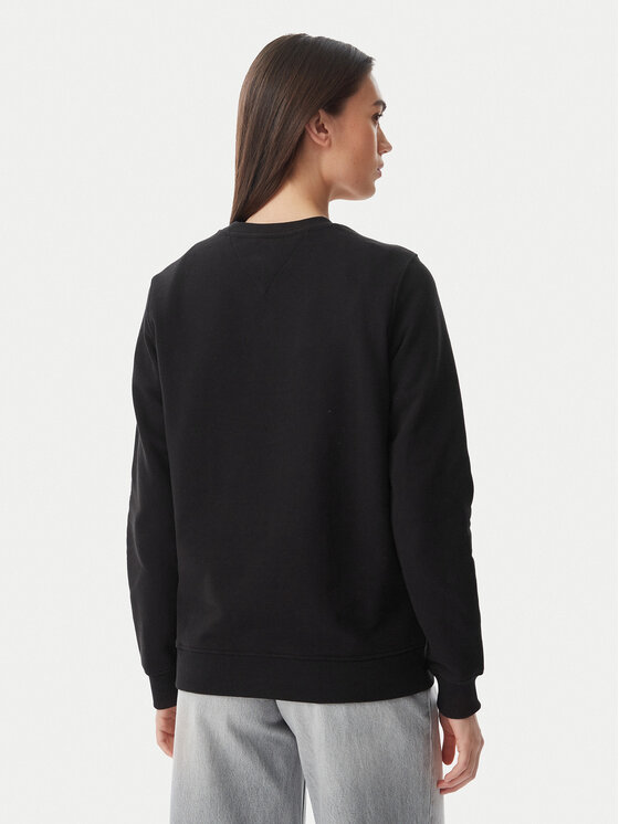 Tommy Jeans Tommy Jeans Felpa Ess Logo DW0DW22829 Nero Regular Fit
