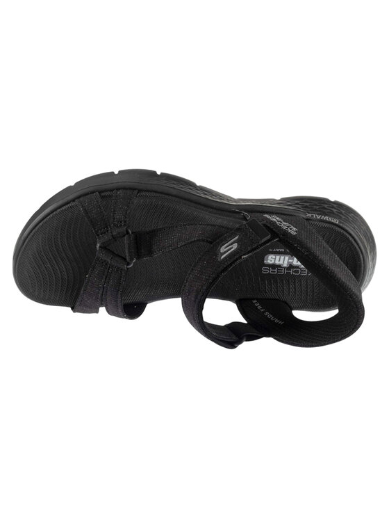 Skechers Skechers Sandali Slip-Ins: Go Walk Flex Sandal - Illuminate Nero
