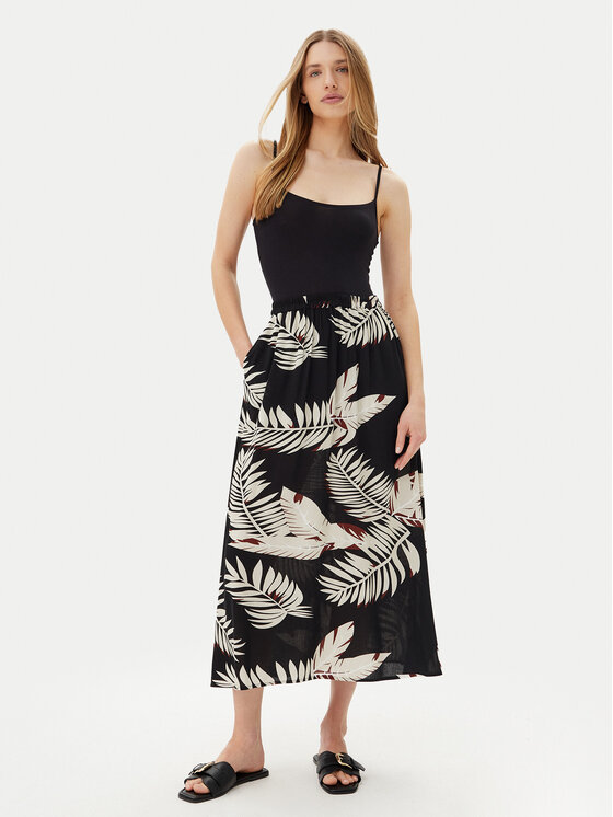 Vero Moda Vero Moda Gonna maxi Easy Joy 10302047 Nero Regular Fit