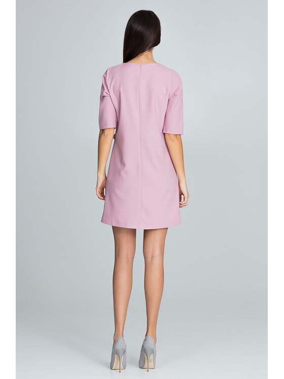 FIGL FIGL Φόρεμα M618 Ροζ Regular Fit