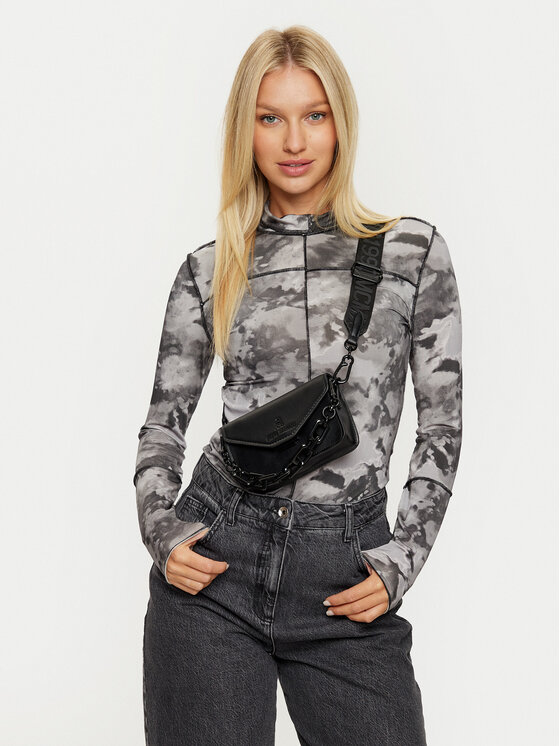 Steve Madden Steve Madden Дамска чанта Bhessa SM13001113-BBL Черен