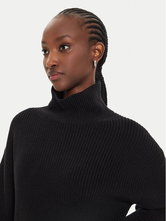 Calvin Klein Jeans Calvin Klein Jeans Трикотажна сукня Chunky J20J224662 Чорний Loose Fit