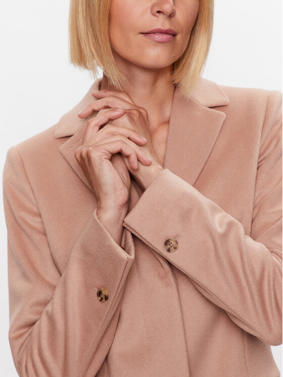 Calvin Klein Calvin Klein Cappotto di lana K20K205670 Beige Regular Fit