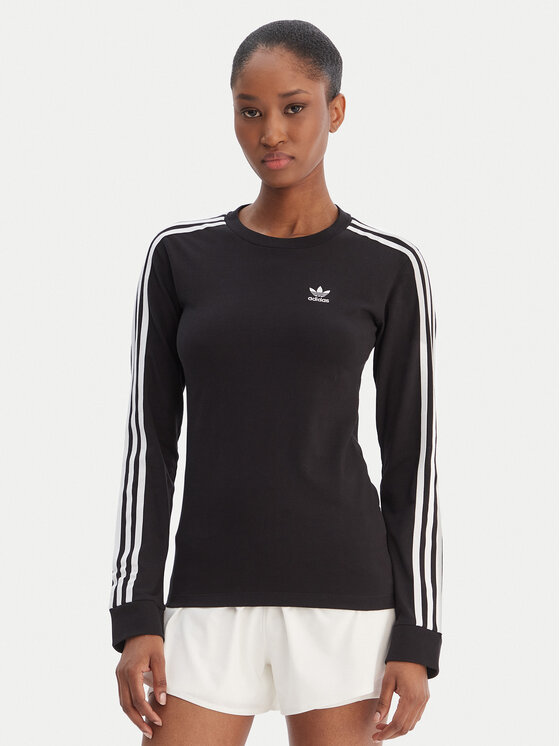 adidas adidas Bluză adicolor Classics GN2911 Negru Standard Fit