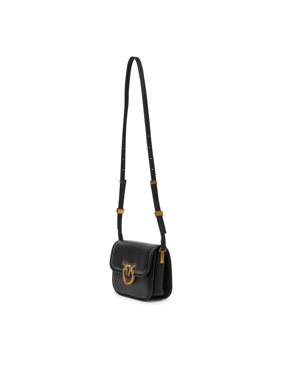 PINKO PINKO Torbica Love Box Bag Fl Mini 104297 A26L Crna