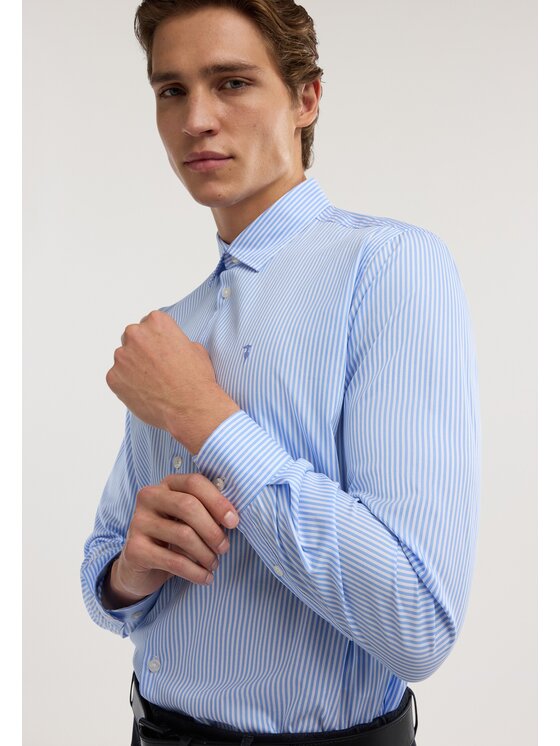 Trussardi Trussardi Camicia 5007N000055N0R4 Turchese Regular Fit