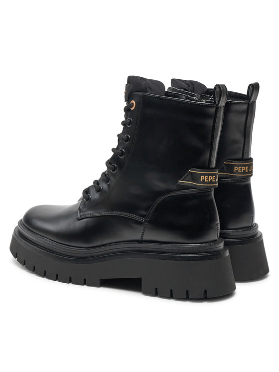 Pepe Jeans Pepe Jeans Schnürstiefeletten PLS50530 Schwarz