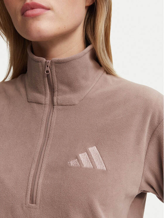 adidas adidas Polar Terrex Multi Essentials Half Zip Fleece Jacket KZ1799 Maro deschis Regular Fit