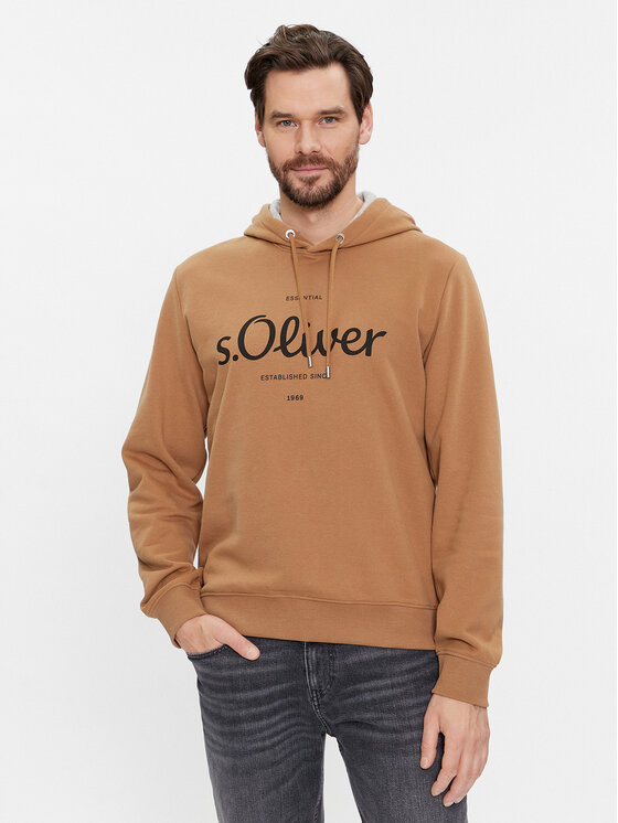 s.Oliver s.Oliver Sweatshirt 2135751 Braun Regular Fit