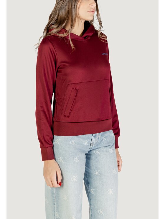 Calvin Klein Calvin Klein Μπλούζα LS HGH SHN FRNCH TRR Μπορντό Casual Fit