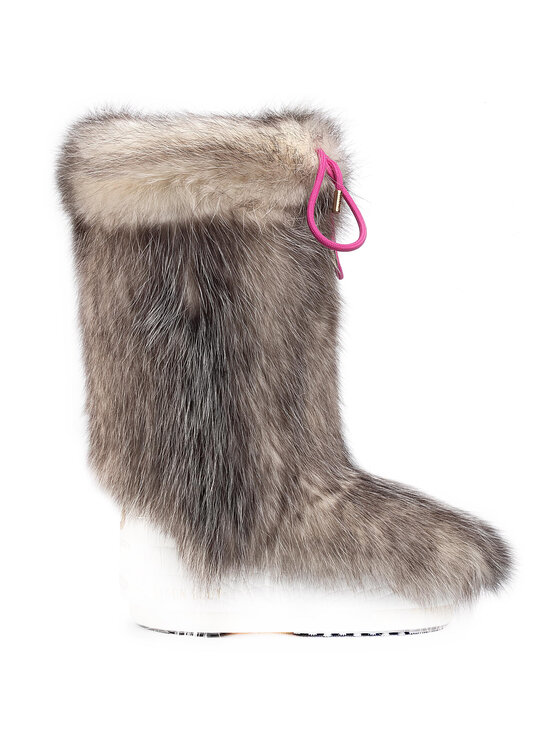 Moon Boot Moon Boot Blană exterior încălțăminte Cover Opossum 140C0V01001 Maro