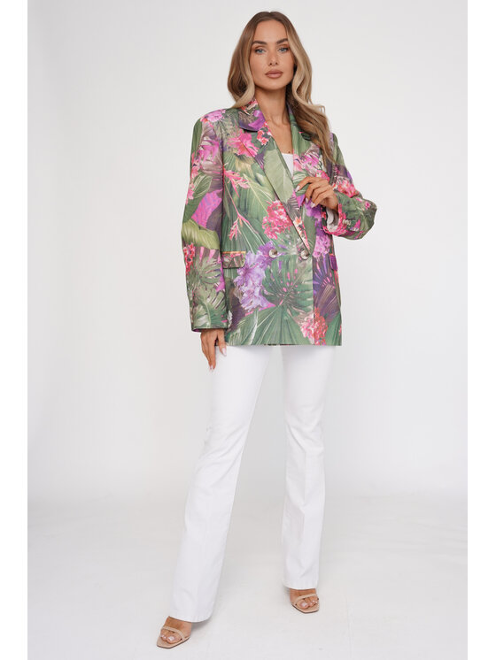lemoniade lemoniade Marynarka L776Z Amazonia Kolorowy Oversize