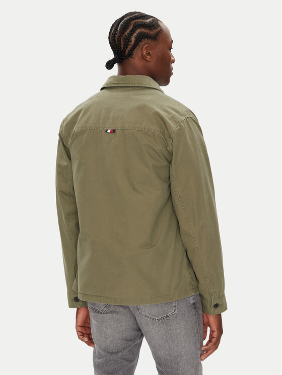 Tommy Hilfiger Tommy Hilfiger Μπουφάν μεταβατικό MW0MW39634 Πράσινο Regular Fit