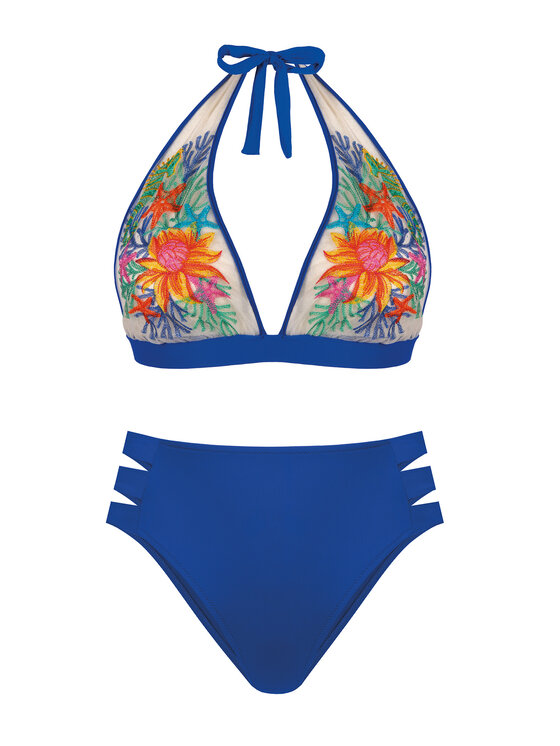 Feba Feba Bikini FL164A Niebieski
