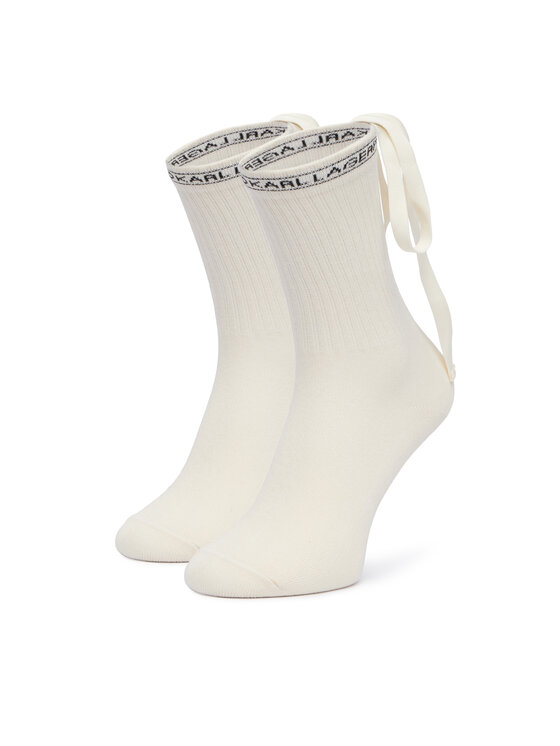 KARL LAGERFELD KARL LAGERFELD Duge čarape B3W47037 Crna