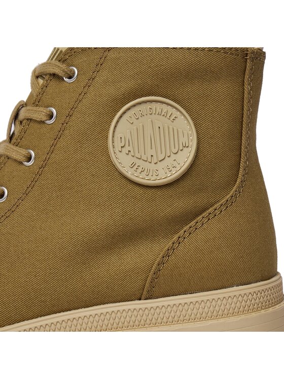 Palladium Palladium Туристически oбувки Pallabase Twill 96907-204-M Кафяв