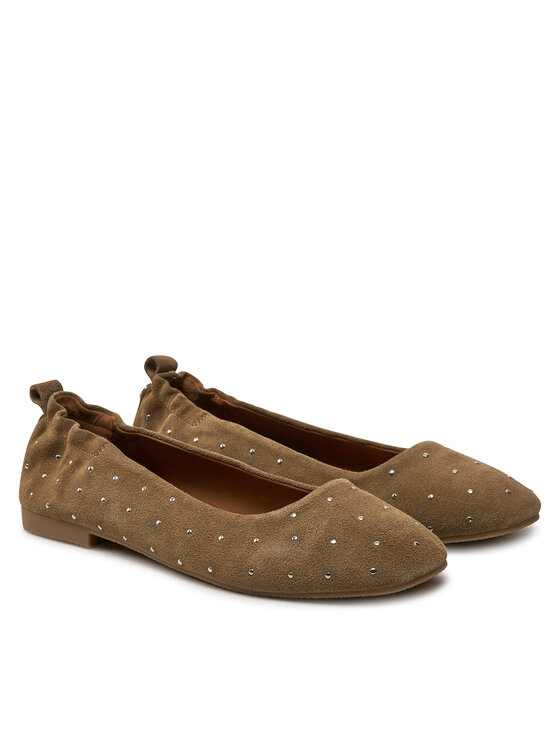 Pepe Jeans Pepe Jeans Baleriny PLS10420 Beżowy