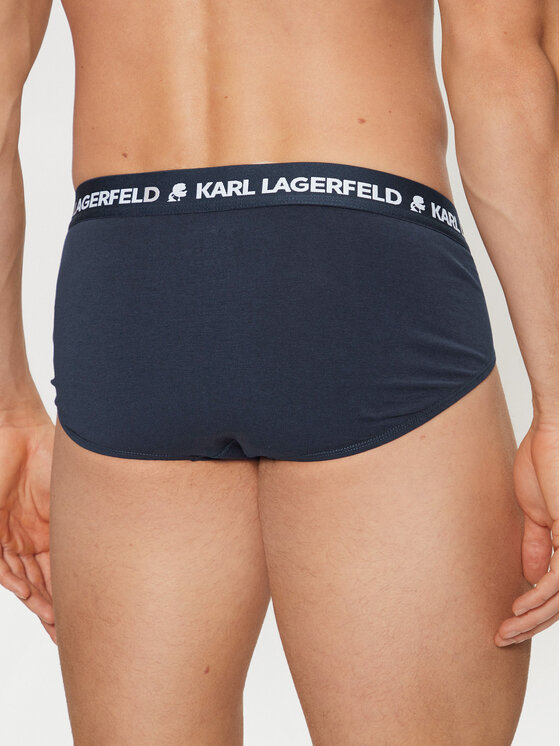 KARL LAGERFELD KARL LAGERFELD Set od 3 para muških slip gaća A1M47152 Šarena