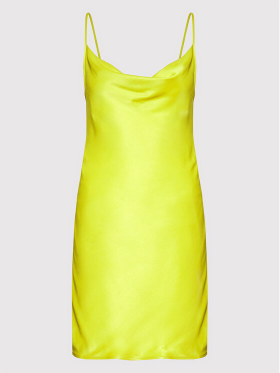 Simple Simple Повсякденна сукня SUD019 Зелений Regular Fit