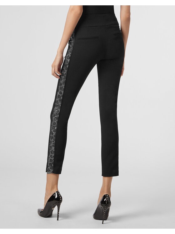 PHILIPP PLEIN PHILIPP PLEIN Pantaloni di tessuto 22047 Nero