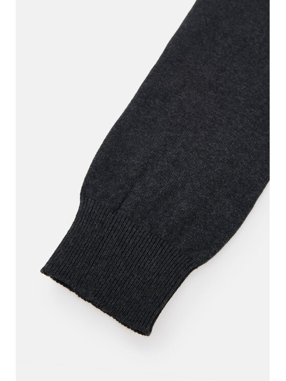 Lancerto Lancerto Sweter Tony SW073223000072 Szary Regular Fit