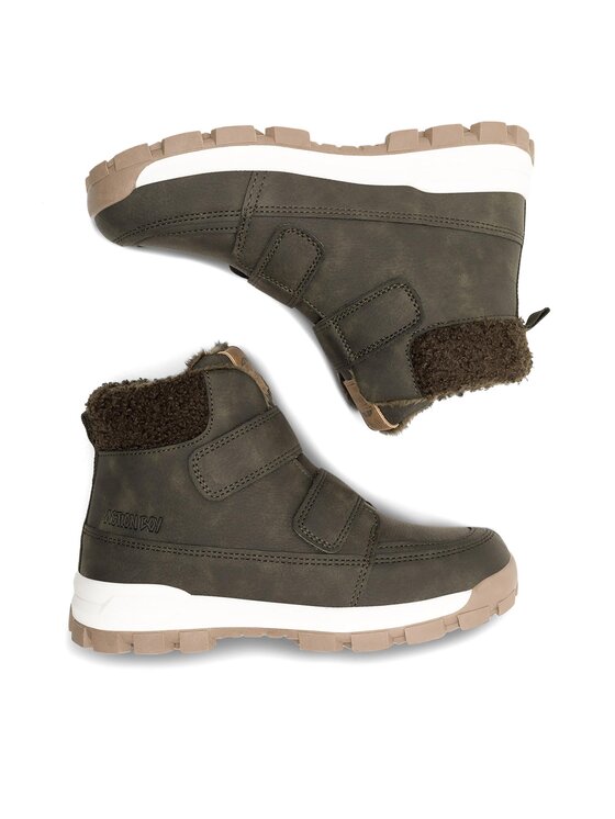 Action Boy Action Boy Schnürschuhe AVO-TM9090-003(IV)CH Khakifarben