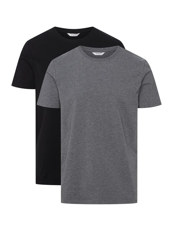Henderson Henderson Komplet t-shirtów 42973 Czarny Regular Fit