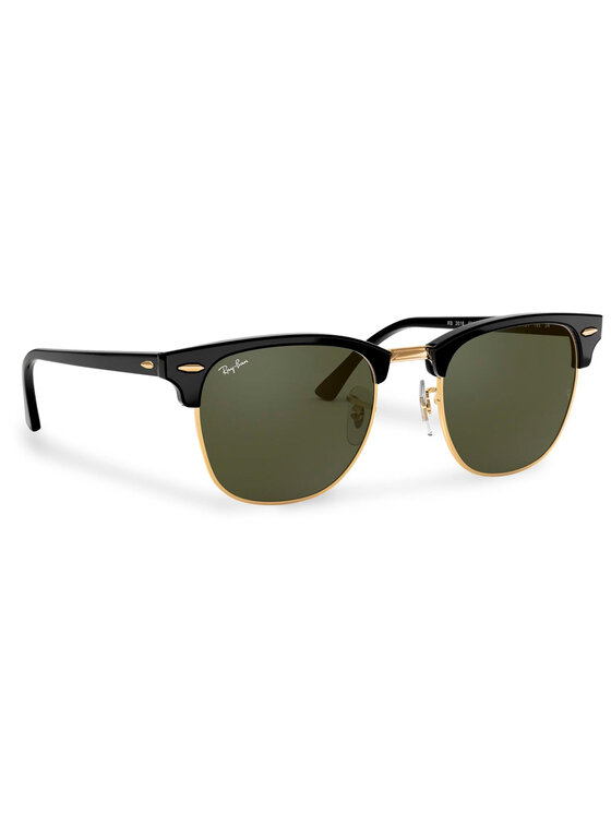 Ray-Ban Saulesbrilles Clubmaster 0RB3016 W0365 Melns