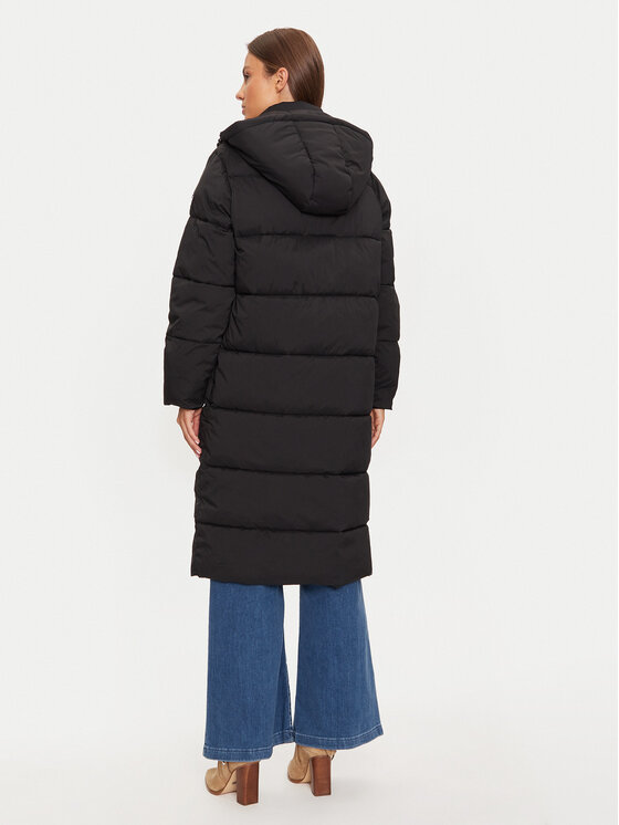 Guess Jeans Guess Jeans Cappotto invernale W4BL26 WGII2 Nero Regular Fit
