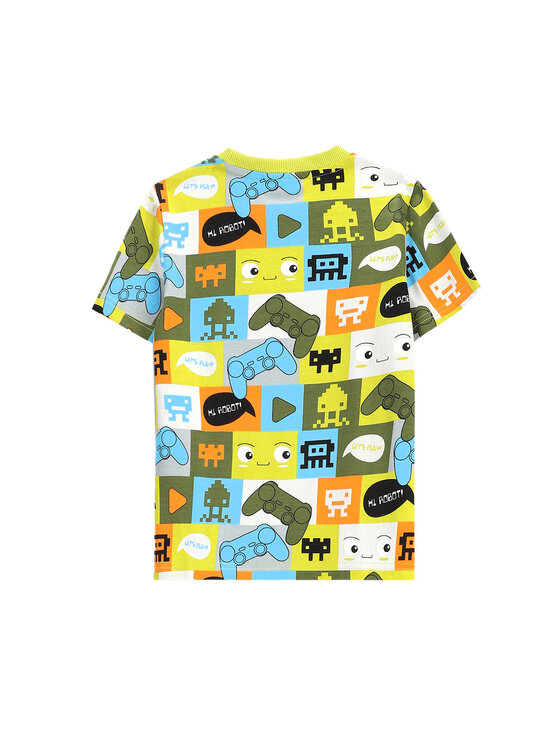 Coccodrillo Coccodrillo Тишърт WC5143202GBK Цветен Regular Fit