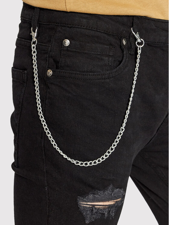 Brave Soul Brave Soul Traperice MJN-DROGO Crna Skinny Fit