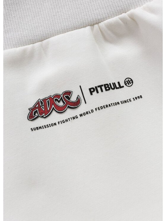 PITBULL PITBULL Spodnie dresowe ADCC Chelsea Biały Regular Fit