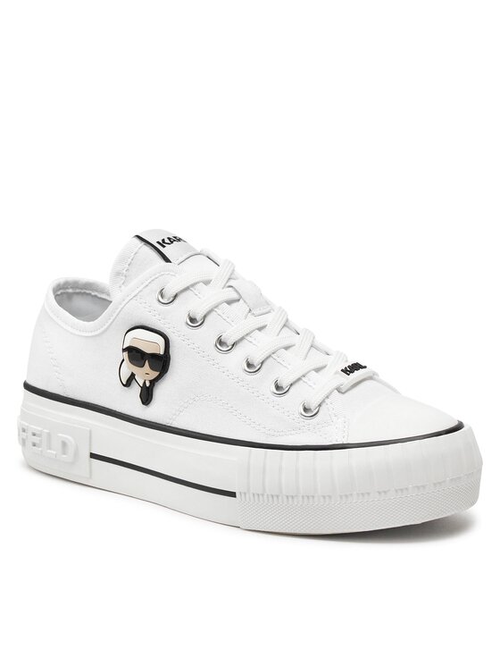 KARL LAGERFELD KARL LAGERFELD Plátenky KL60424 Biela