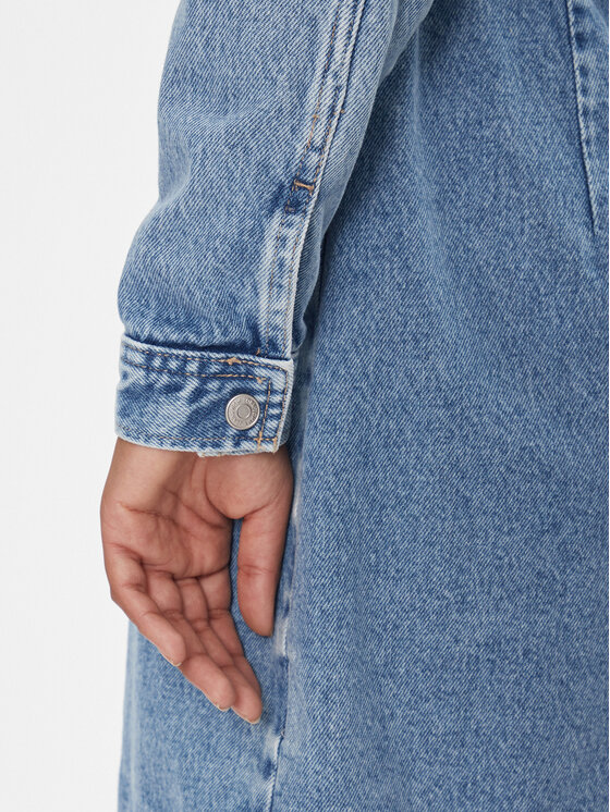 Tommy Jeans Tommy Jeans Φόρεμα τζιν DW0DW16716 Μπλε Slim Fit