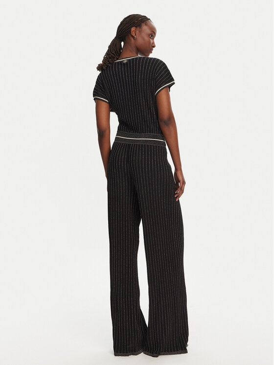 Liu Jo Sport Liu Jo Sport Salopetă TA5213 MS014 Negru Regular Fit