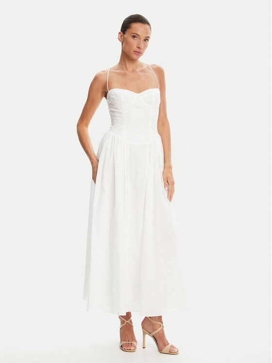 Bardot Bardot Večerní šaty Estie 59786DB Bílá Regular Fit