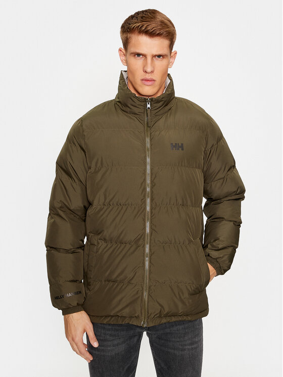 Helly Hansen Dūnu jaka Yu 23 Reversible Puffer 54060 Haki Regular Fit