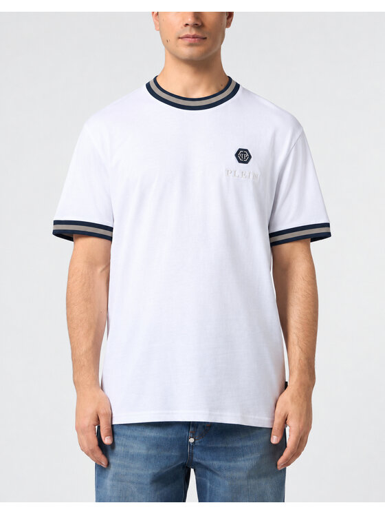 PHILIPP PLEIN PHILIPP PLEIN T-Shirt 31306 Bílá Regular Fit