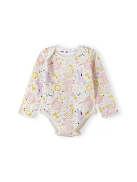 MINOTI MINOTI Komplet 4 par body 16mbaby 9 Różowy Regular Fit