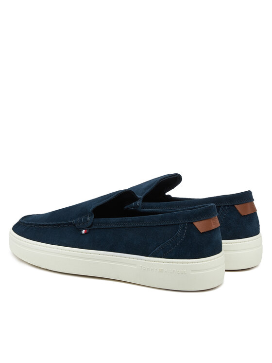 Tommy Hilfiger Tommy Hilfiger Mokasyny FM0FM05354 Granatowy