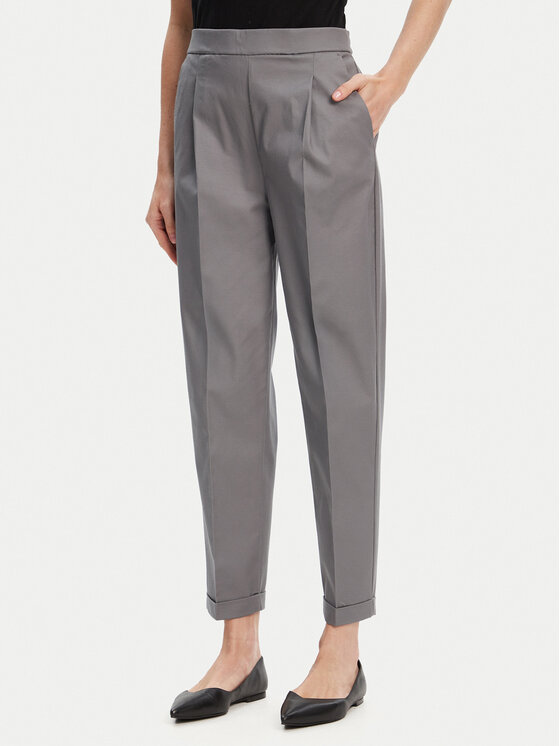 United Colors Of Benetton Chino nohavice 40FADF092 Sivá Slim Fit