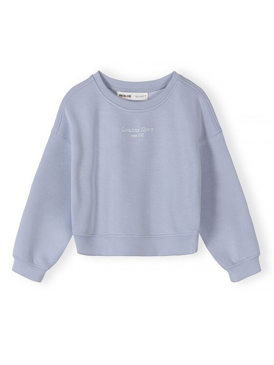minoti minoti Bluza 30SCUBA151 Niebieski Loose Fit