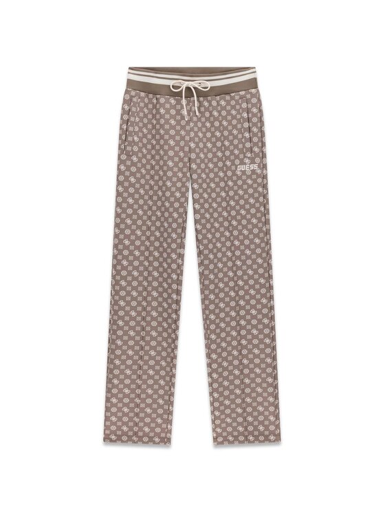 Guess Guess Παντελόνι υφασμάτινο 176829 Καφέ Slim Fit