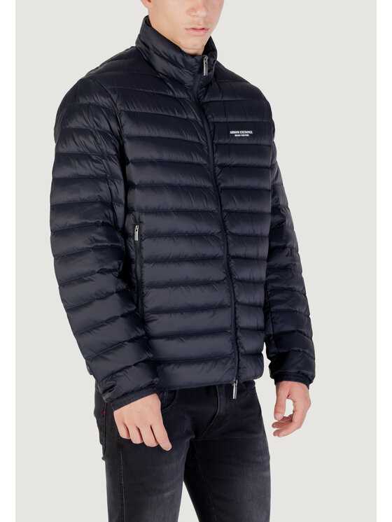 Armani Exchange Armani Exchange Kurtka puchowa DOWN JACKET Niebieski Egg Fit