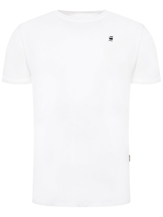 G-Star Raw G-Star Raw Marškinėliai Lash D16396-B353-110 L Balta Relaxed Fit