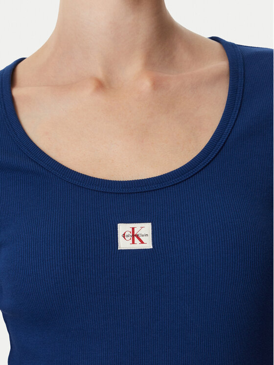 Calvin Klein Jeans Calvin Klein Jeans Blusa LV047D218G Blu Slim Fit
